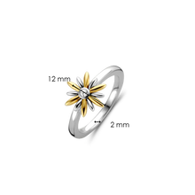 Load image into Gallery viewer, TI SENTO Star Ring 12244ZY