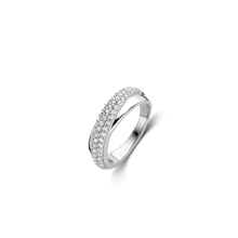 Load image into Gallery viewer, TI SENTO Silver CZ Ring 12281ZI