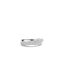 Load image into Gallery viewer, TI SENTO Silver CZ Ring 12281ZI