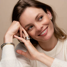 Load image into Gallery viewer, TI SENTO Silver CZ Ring 12281ZI