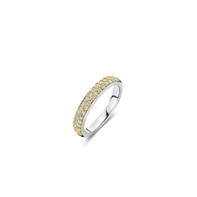 Load image into Gallery viewer, TI SENTO CZ Gold Plated Ring 1414ZY