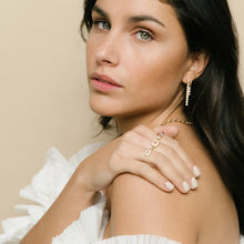 Load image into Gallery viewer, Earring with coloured stones