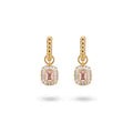 Load image into Gallery viewer, Earrings with structure and pendant