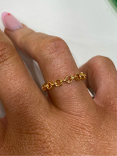 Load image into Gallery viewer, 24 kae ring with link structure - 124117Y