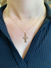Load image into Gallery viewer, 9ct gold Celtic cross