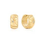 Load image into Gallery viewer, Gold Kiss Hoops