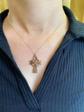 Load image into Gallery viewer, 9ct gold Celtic cross
