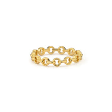 Load image into Gallery viewer, 24 kae ring with link structure - 124117Y
