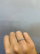 Load image into Gallery viewer, 18ct white gold eternity ring