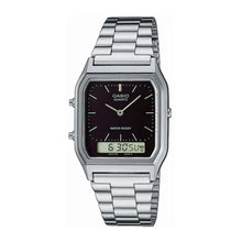 Load image into Gallery viewer, Casio Stainless Steel Duo Display Gents Watch AQ-230A-1DMOYES