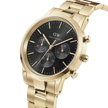 Load image into Gallery viewer, Iconic Chronograph Link Onyx G Men's Watch DW00100641