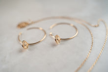 Load image into Gallery viewer, I'm So In Love With U Hoop Earrings