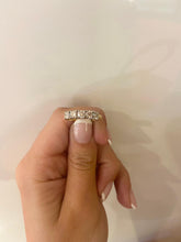 Load image into Gallery viewer, 18ct yellow gold 5 stone diamond engagement ring