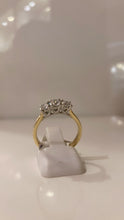 Load image into Gallery viewer, 18ct yellow gold 3 stone ring