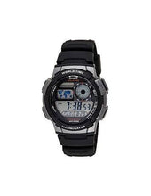 Load image into Gallery viewer, Casio World Time Black Digital Watch AE-1000W-1BVEF