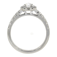 Load image into Gallery viewer, Ladies 18ct White Gold Diamond Pear Shaped Engagement Ring