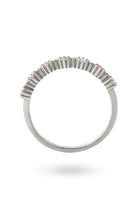 Load image into Gallery viewer, Sterling silver multi coloured ring