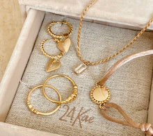 Load image into Gallery viewer, Earrings heart shaped - 42404Y