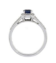 Load image into Gallery viewer, Ladies Sapphire Diamond Ring