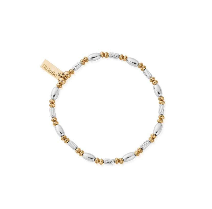 ChloBo two tone bracelet