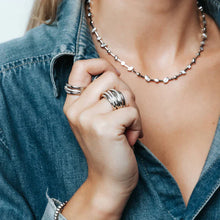 Load image into Gallery viewer, TI SENTO Silver Layer Ring 12094ZI
