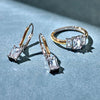 rectangular triple zirconia ring