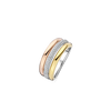 Tri colour zirconia ring -TISENTO