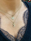 Gold Plated Initial Pendant