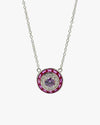 Silver coloured pendant