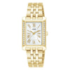 RG238YX9 LORUS QUARTZ LADIES GOLD PLATED WHITE DIAL BRACELET WATCH