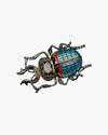 Silver brooch