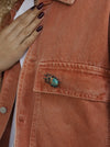 Silver brooch