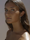 Colourful drop earring