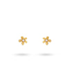 Gold pearl stud