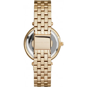 Michael Kors Darci gold plated watch