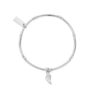 ChloBo silver feather bracelet