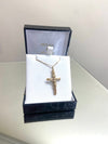 9ct yellow gold Crucifix