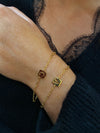 Gold Plated Initial Bracelet