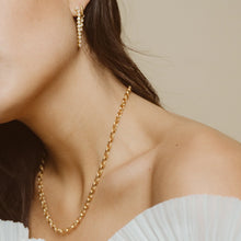 Load image into Gallery viewer, Earrings with coloured stones
