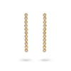 Earrings with coloured stones