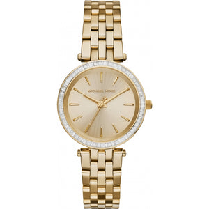 Michael Kors Darci gold plated watch