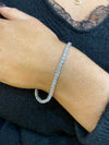 Sterling Silver Tennis Bracelet