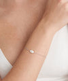 Silver Pearl Bracelet