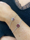 Sterling silver Initial Bracelet