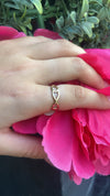 9ct Yellow Gold Open Infinity Loop Ring