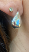 Sterling silver tear drop studs
