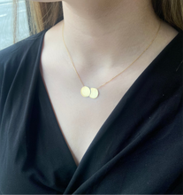 Load image into Gallery viewer, 9ct Gold Double Disc Pendant
