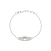 Disney Silver Minnie Mouse Cut Out Bracelet