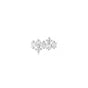 Load image into Gallery viewer, Silver Sparkle Cluster Climber Barbell Single Earring
