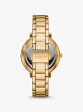 Load image into Gallery viewer, Michael Kors gold plated Pyper watch
